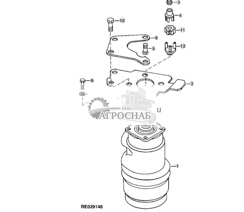 Steering valve brackets 
